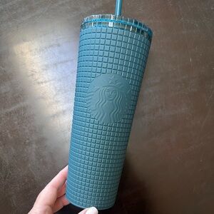 Starbucks Venti Teal Textured Tumbler
